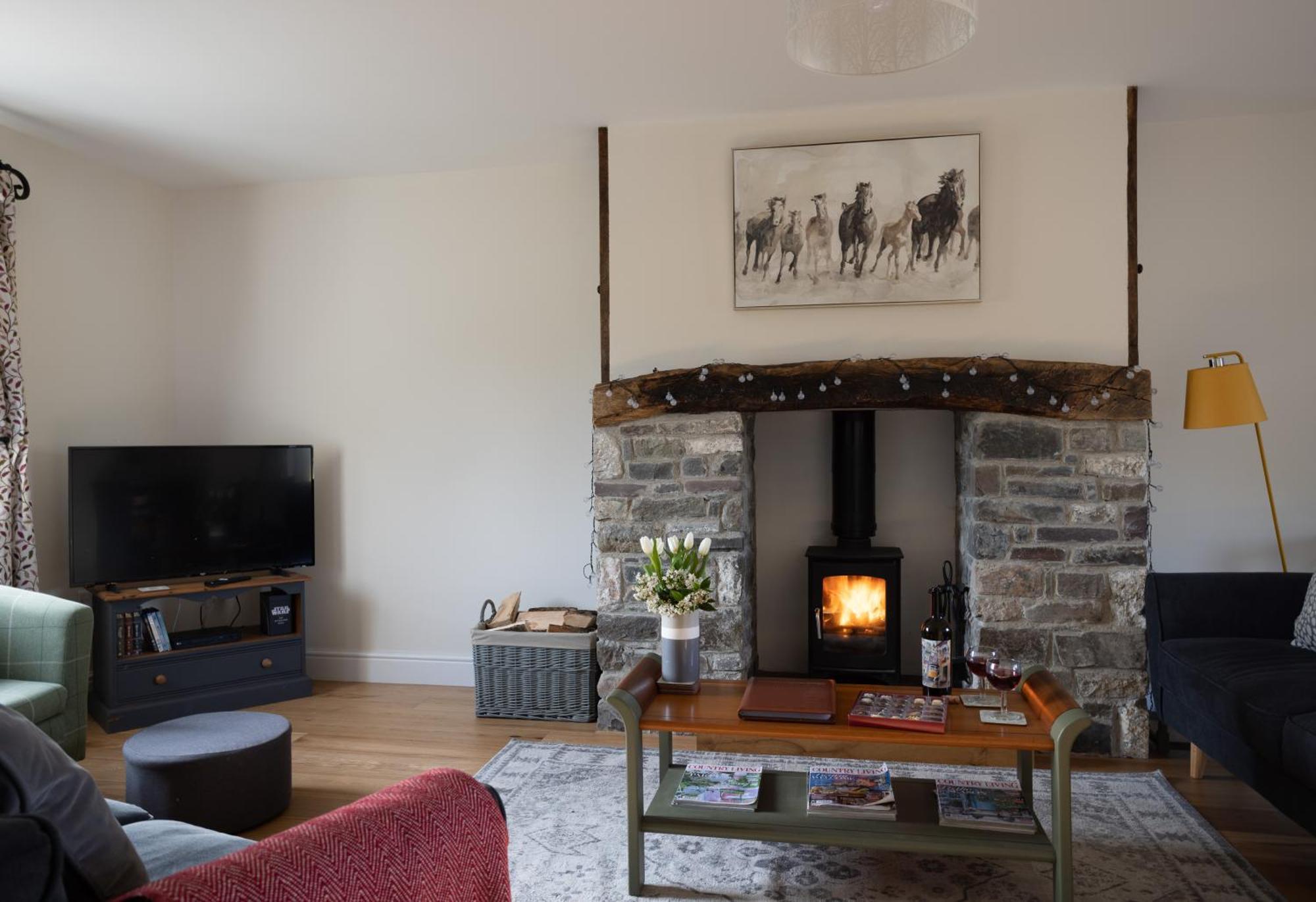 Brecon Beacons Cottage With Stunning Country Views Myddfai Exteriör bild